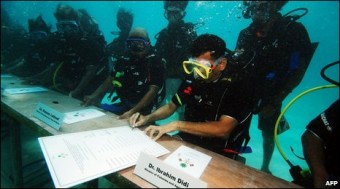 maldives protest