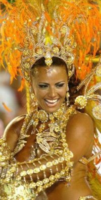 Brazil samba woman