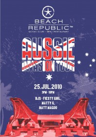 aussie invasion tour pooll party koh samui