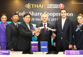 Turkish Airlines and Thai Airways