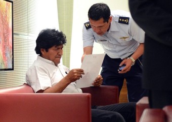 Evo Morales’ forced stop in Vienna snubbed South America