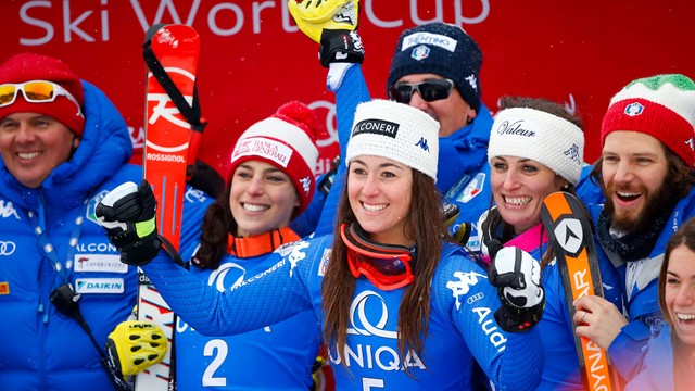 Goggia leads Italian podium sweep in Bad Kleinkirchheim 1 goggia win