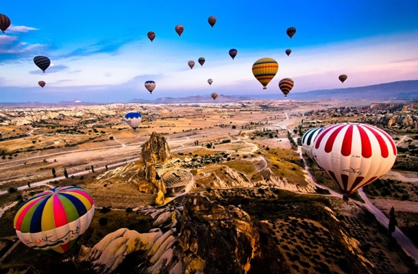Cappadocia attracts visitors from all over world with natural beauty