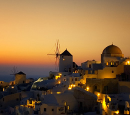 Santorini' de Balayi Farklıdır 