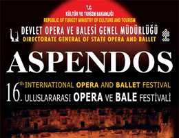 16. Aspendos Uluslar arası Opera ve Bale Festivali