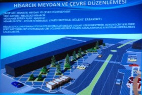 Kış Turizminin ticaret merkezi Hisarcık Meydanı