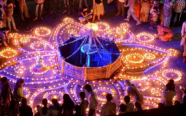 hindistan diwali festival