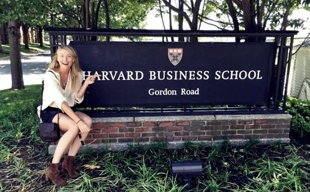 Maria Sharapova, Harvard Üniversitesi