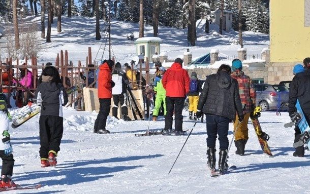 Kayak Merkezleri Doldu Taştı