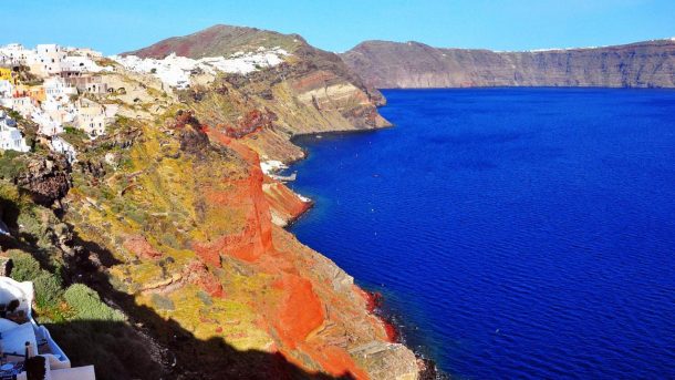 Santorini adası