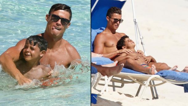Cristiano Ronaldo ve Oğlu