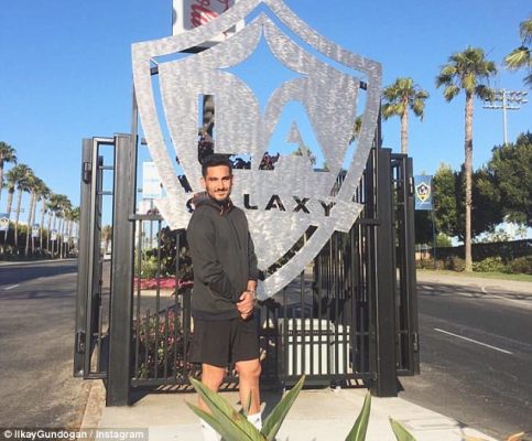 İlkay Gündoğan LA Galaxy Tesisleri