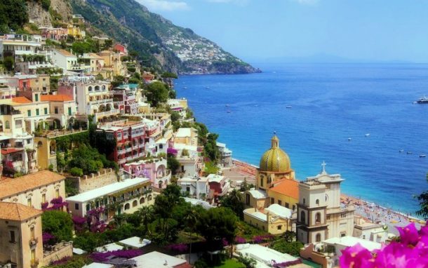 Positano Plaj İtalya