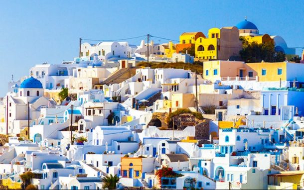 Oia Kasabası Santorini