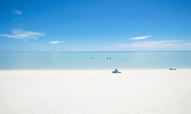 Shell Beach Batı Avustralya
