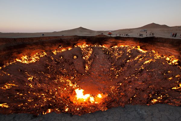 Çok kişinin bilmediği turizm harikaları Darvaza Krateri