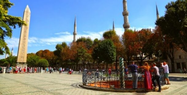 Sultanahmet esnaf avrupalı