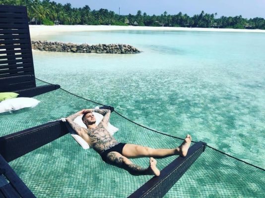 wanda icardi maldivler tatili