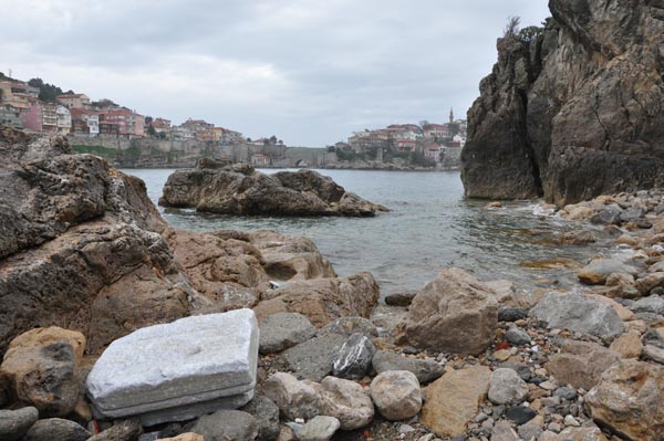 Bartın'daki fırtına tarihi eserleri gün yüzüne çıkardı