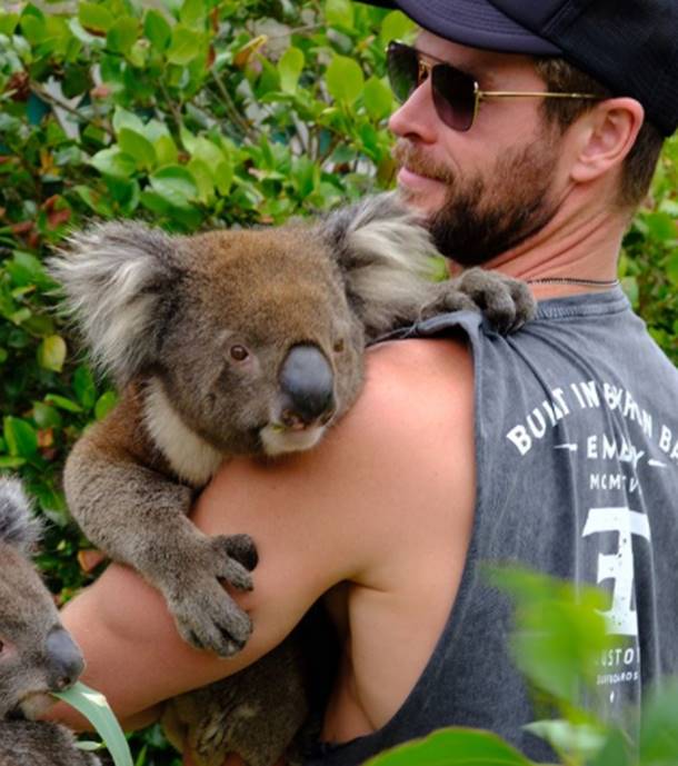 Chris Hemsworth Avustralya Tatilinde