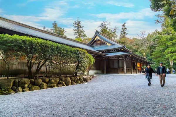 Japonlar 20 yılda yaptığı tapınak Ise Grand Shrine 5