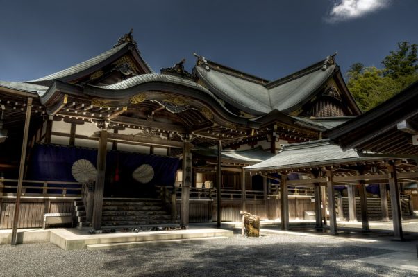 Japonlar 20 yılda yaptığı tapınak Ise Grand Shrine 7