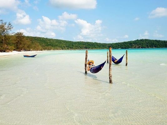 Kamboçyaa Türk adas Koh Rong