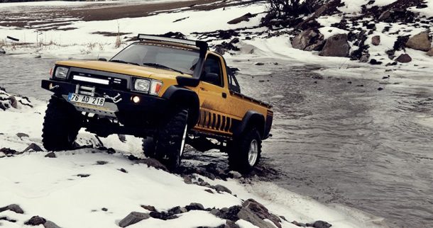 Aras Dağlarında off-road