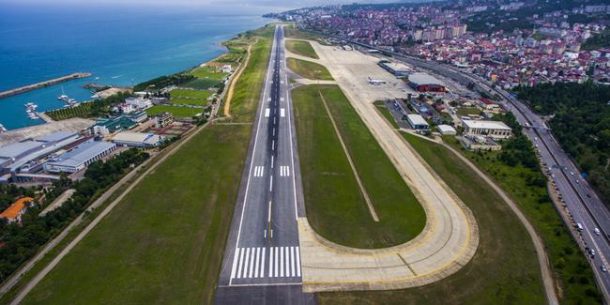 Bakanlik Trabzon Havalimani onarim basliyor