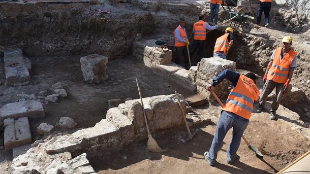 Bodrumdaki kazida Genc Romaya ait kalintılar bulundu