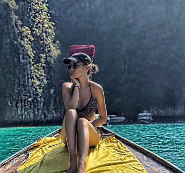 Ünlü oyuncu Buse Narcı tatil sezonunu Tayland’ın gözde turizm adalarında açtı