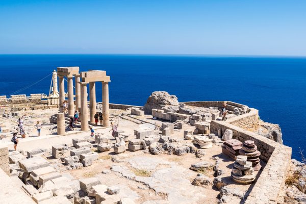 Rodos Adası Lindos Akropolu