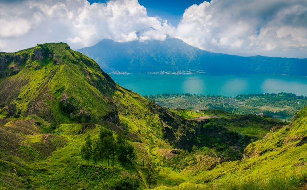 Bali'de bir volkan: Batur