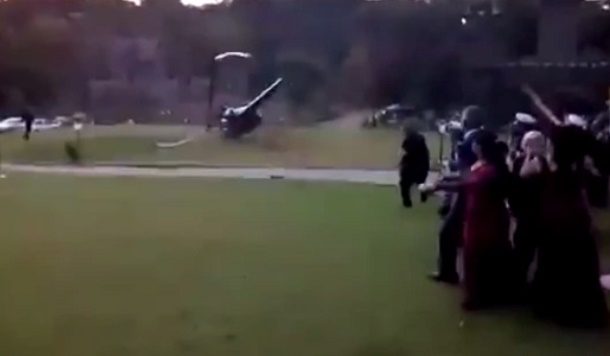 Helikopteri düşen gelin kutlamalara devam etti!