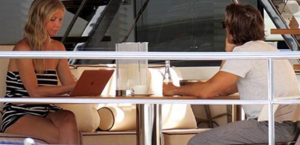Gwyneth Paltrow (45) ile Brad Falchuk İtalya'da tatil yapıyor