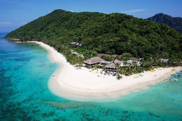 Pangulasian Island Resort Filipinler lüks balayı tatili