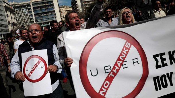 UBER Yunanistan'da da tartışmalara yol açtı! 2 UBER Yunanistan'da da tartışmalara yol açtı!