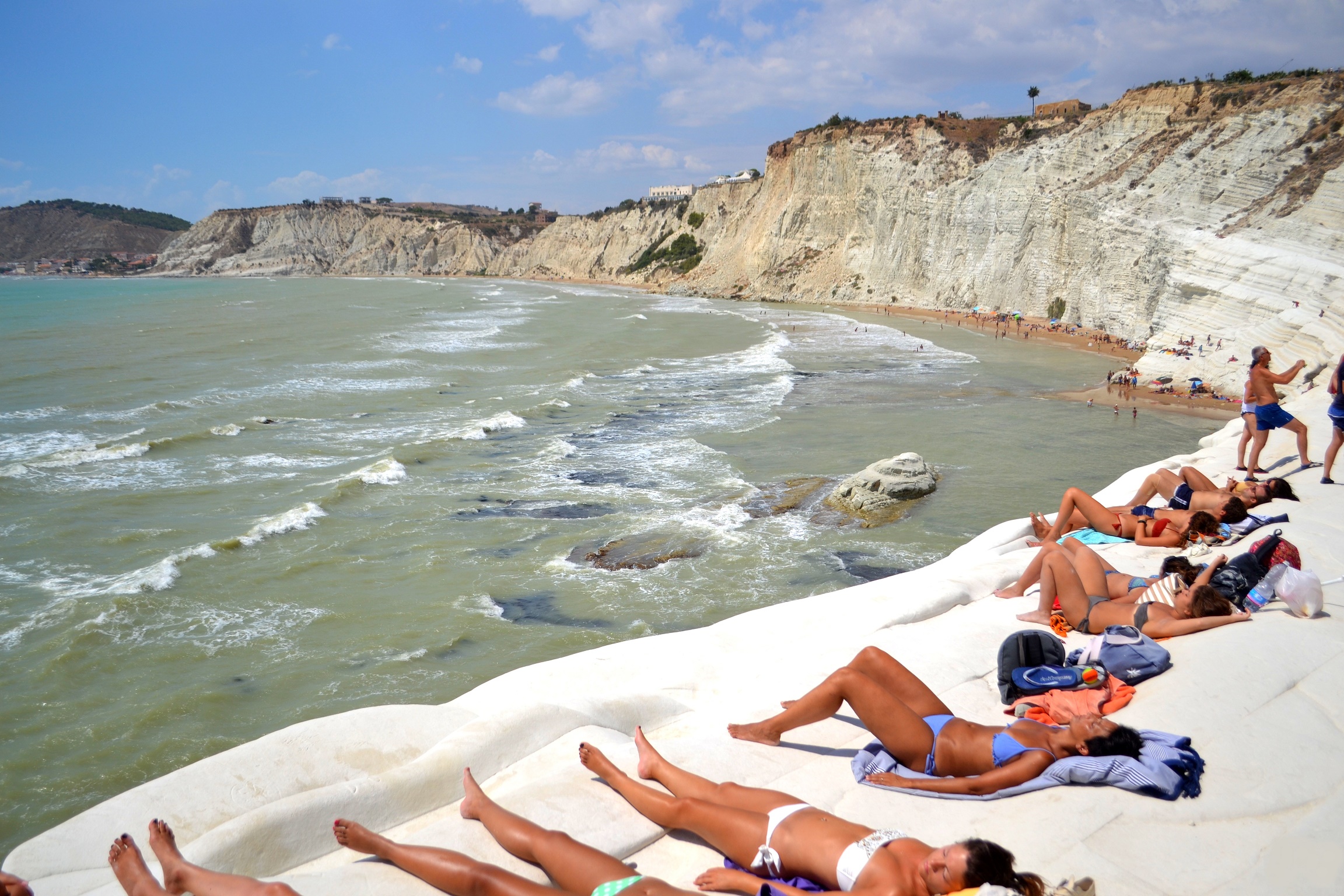 Scala dei Turchi, yani Türk Merdivenleri