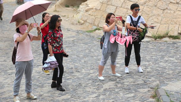 Kapadokya turistleri büyülüyor