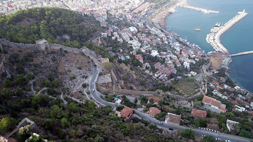 alanya kalesi kazi