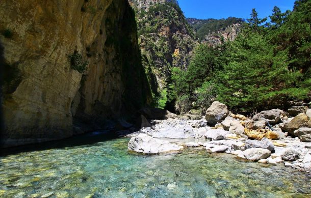 Girit adası Samaria geçidi