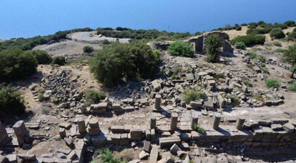 Turistlerin ilgi odağı olan Assos Antik Kenti'nin hedefi Dünya Mirası Listesi!