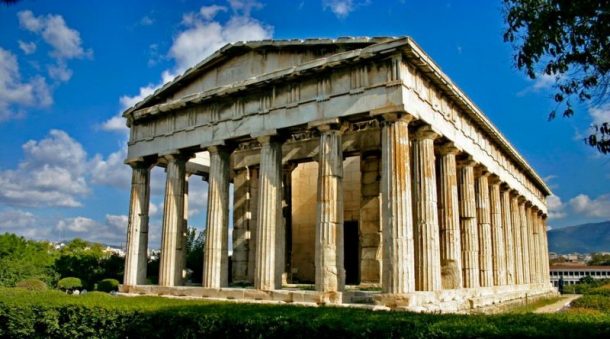 İktinos'ın muhteşem eseri: Hephaestus Tapınağı