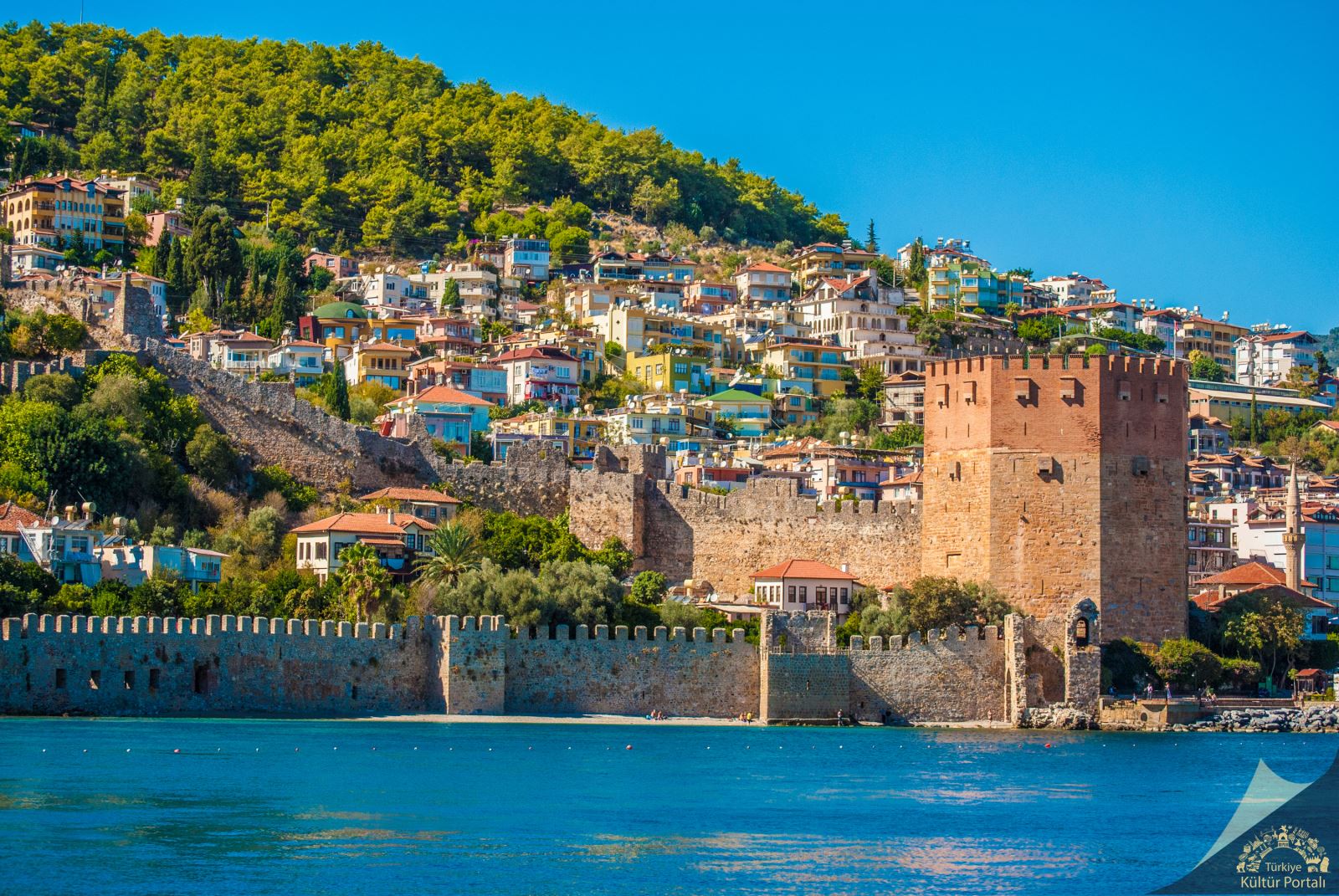 Türkiye'nin en görkemli kaleleri Alanya Kalesi