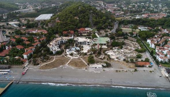 Kemer'deki Hayalet Otel'in milyonlarca lira borcu var