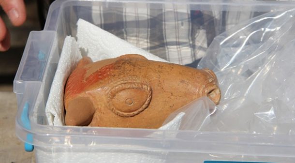 Hattuşa Antik Kenti'nde 3500 yıllık Hititlerden kalma içme kabı bulundu 2 Hattuşa Antik Kenti'nde 3500 yıllık Hititlerden kalma içme kabı bulundu