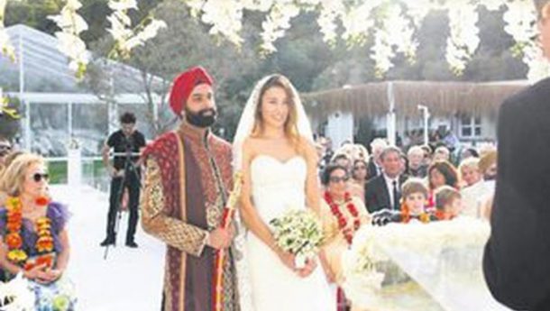 Hintli milyoner damat, Bodrum'da 1 milyon euroya Türk kızı ile evlendi!
