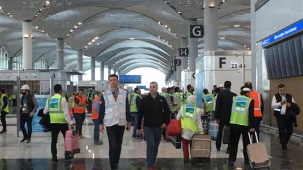 İstanbul Yeni Havalimanı'nda 3 bin kişilik deneme yapıldı