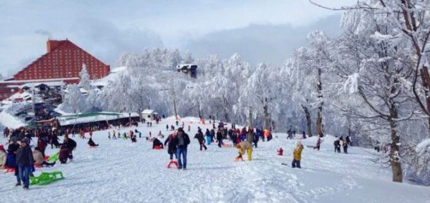 Kartepe Kayak Merkezi'nde rezervasyonların yüzde 90'ı doldu