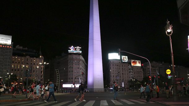 Obelisco'nun yapımı bir ay sürdü